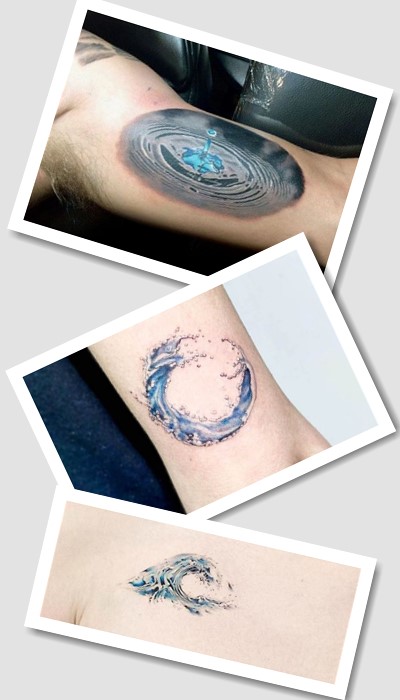 значення Татуювань вода, крапля