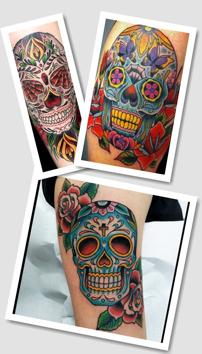 значення Тату цукровий череп, калавера