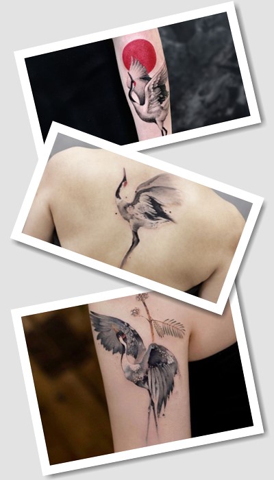 значення Татуювання лелека