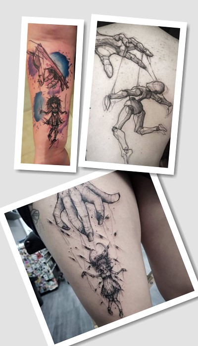 значення тату маріонетка