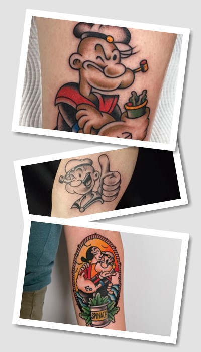 значення тату Моряк Папай