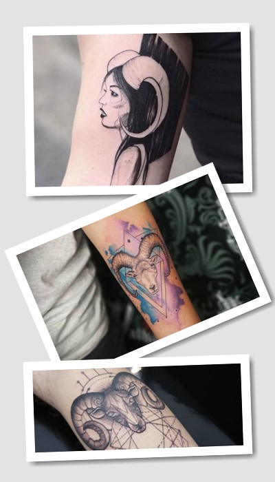 Найкращі татуювання знак Зодіаку Овен