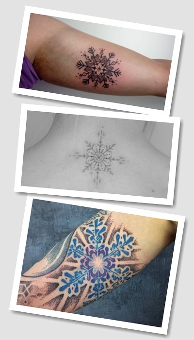 що означає Тату сніжинка