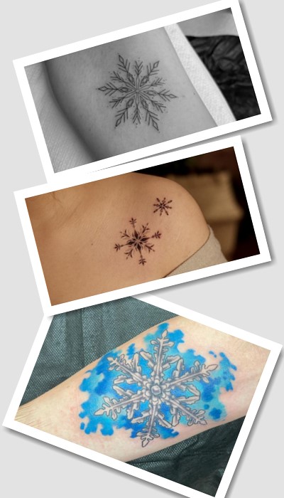 значення Татуювання сніжинка