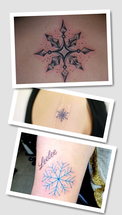 Цікаве значення ніжного тату сніжинка
