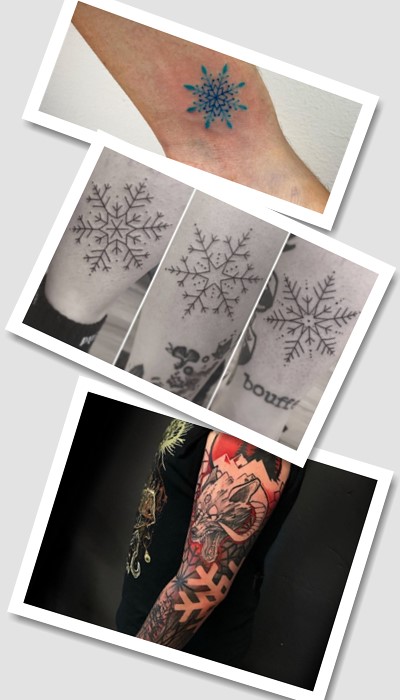 Що означає татуювання зі сніжинкою?