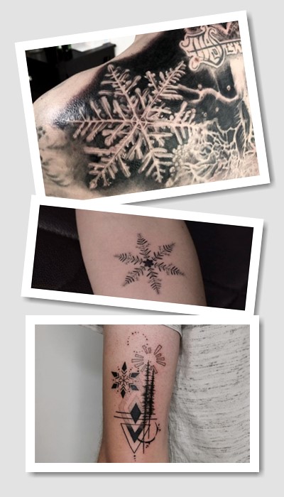 Сакральний символізм тату сніжинка