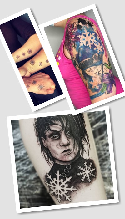 кому підійде татуювання зі сніжинкою