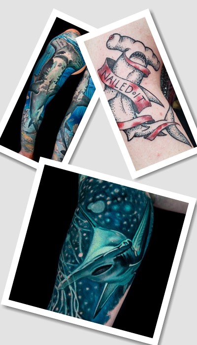 Татуювання акула молот