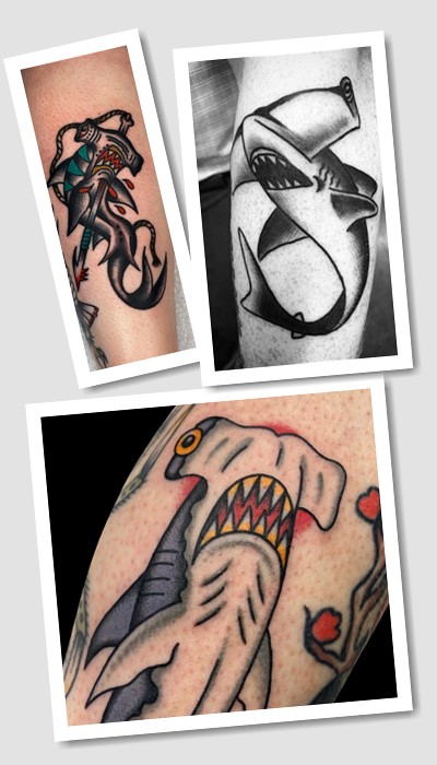 Тату акула молот – малюнок для сильних особистостей