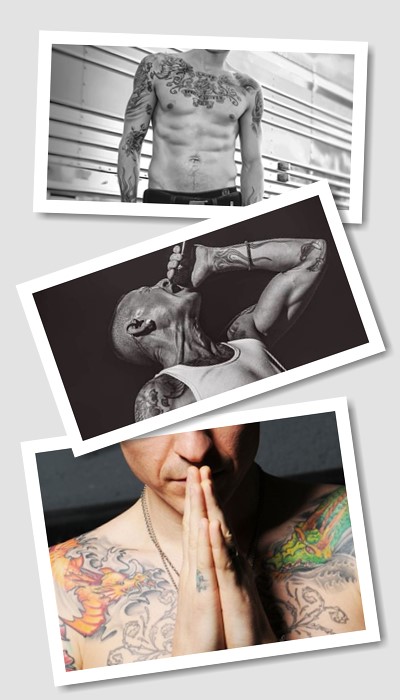 тату Честера Беннінгтона Linkin Park