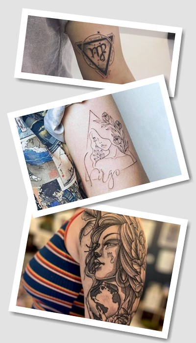 тату для знаку Зодіаку Діва