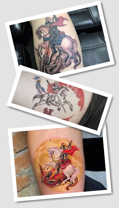 значення Татуювання Георгій Побідоносець