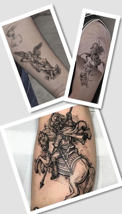 Георгій Побідоносець тату