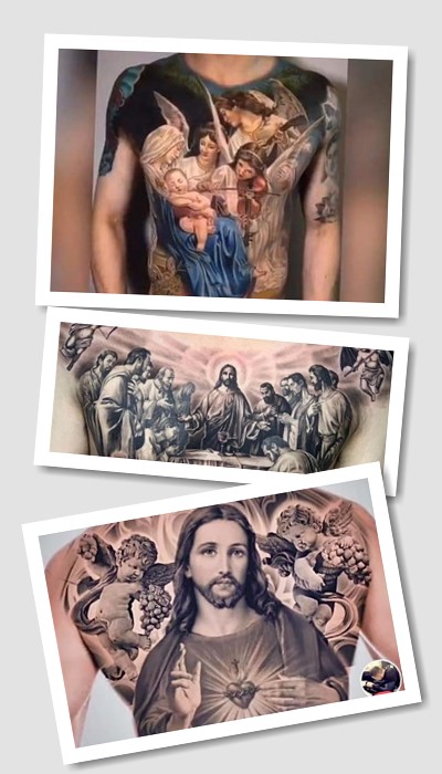 Татуювання ікони святих