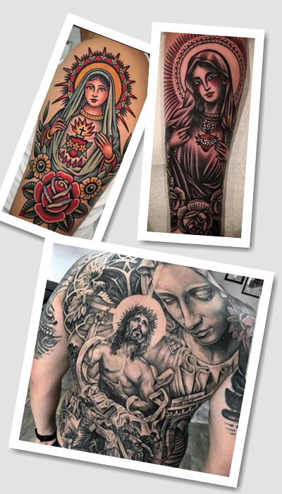 значення Татуювання ікони святих