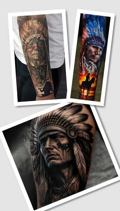 Татуювання індіанець