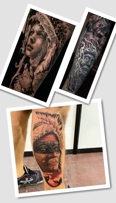 значення тату вождь індіанець