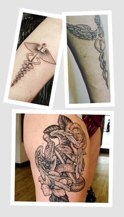 кадуцей тату у Києві