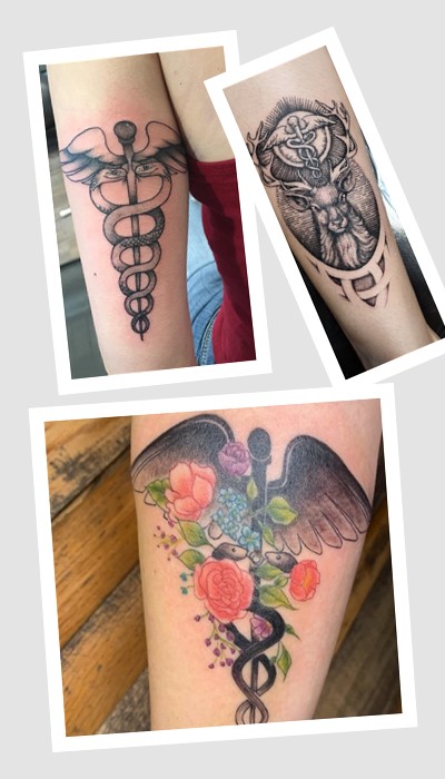 Значення тату кадуцей