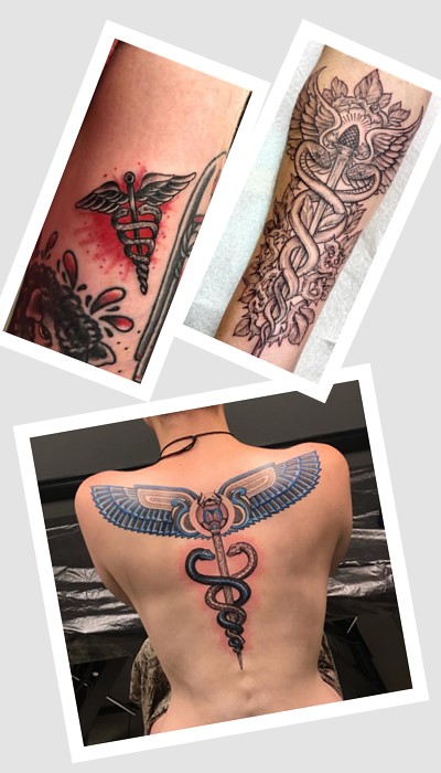 Що означає красиве тату кадуцей