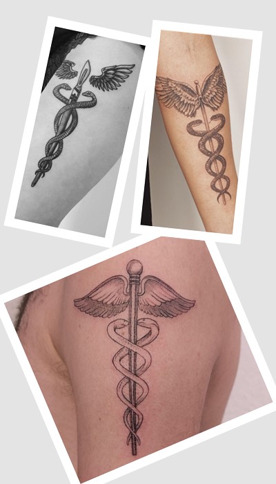 символізм кадуцей тату