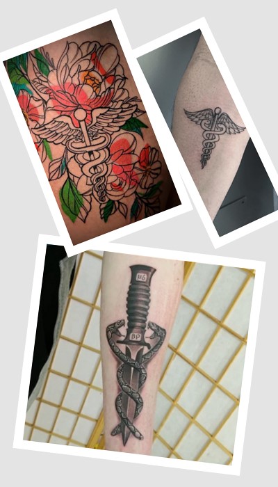 тату кадуцей кому підійде