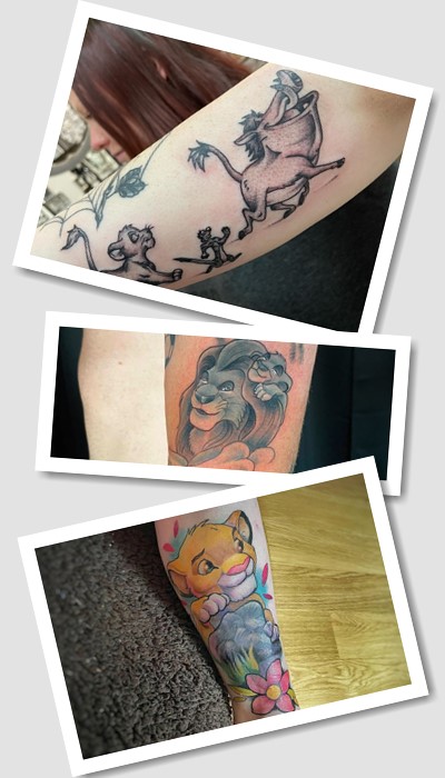Тату король лев значення