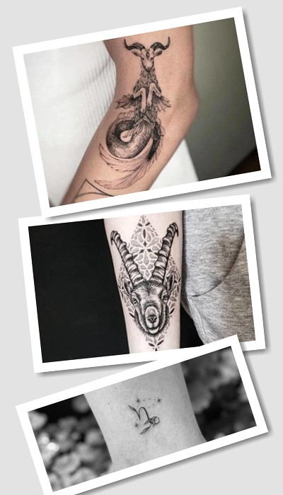 Татуювання знак зодіаку Козеріг