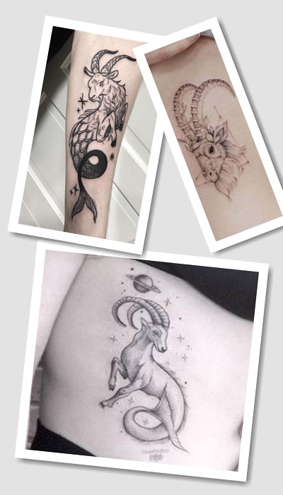 знак зодіаку Козеріг тату