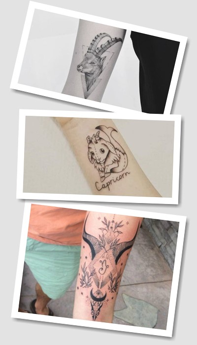 значення тату знак Зодіаку Козеріг