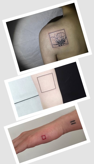 Татуювання квадрат