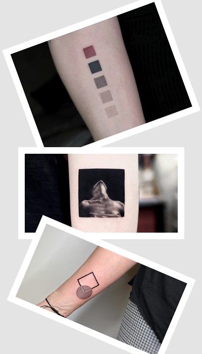 Види та стилі квадрат тату