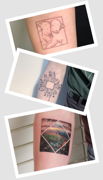 Значення символу Квадрат тату