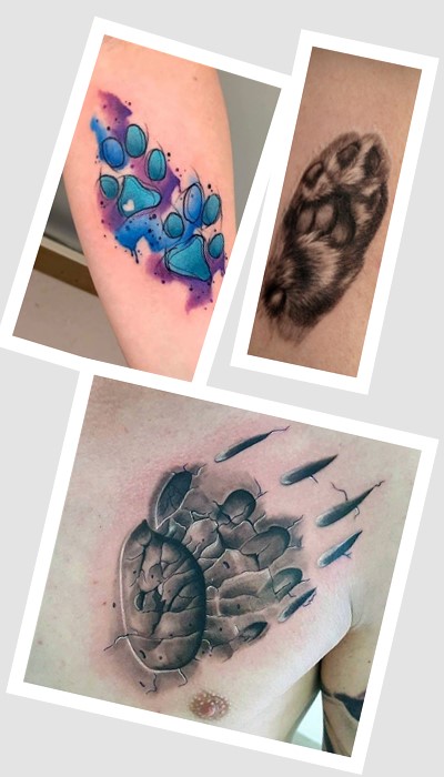 Татуювання лапа