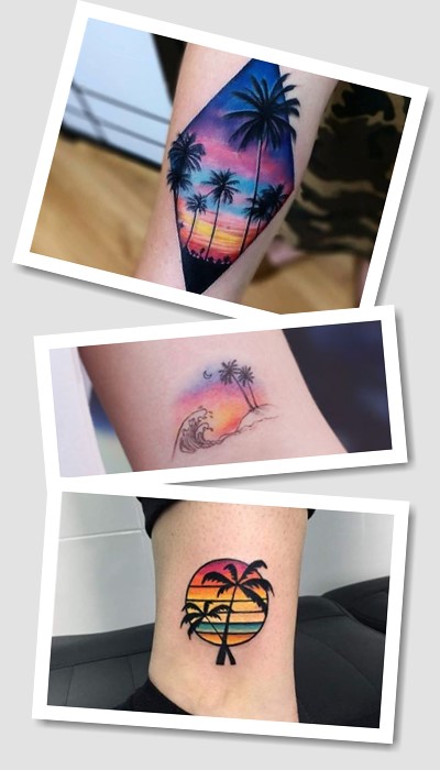 Масштабне тату пальма