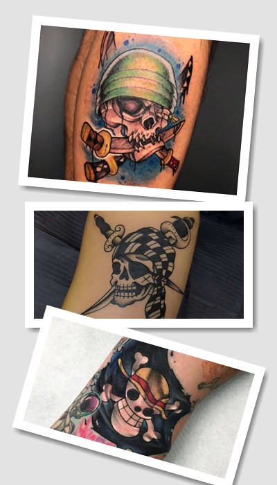 Історія тату Веселий Роджер 