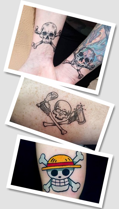 Що означає татуювання з піратським прапором?