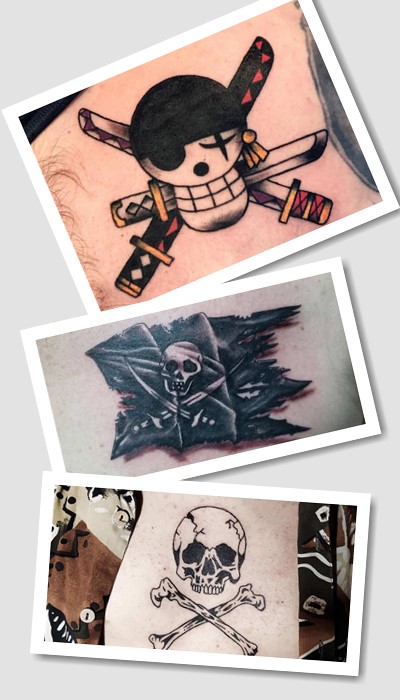 кому підійде тату піратський прапор
