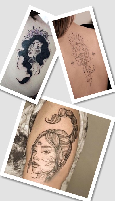 Підібрати варіант татуювання знак зодіаку скорпіон