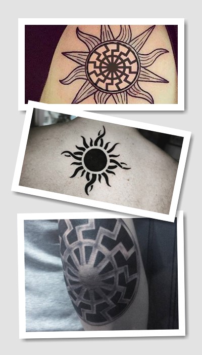 кому підійде татуювання чорне сонце
