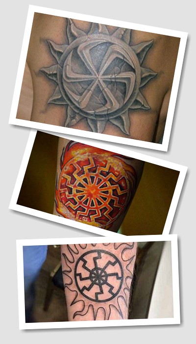 ідеї татуювання чорне сонце