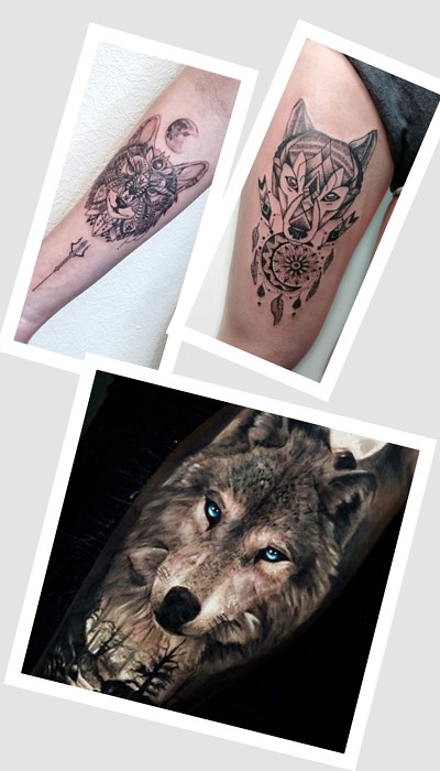 Тату вовчиця кому підійде