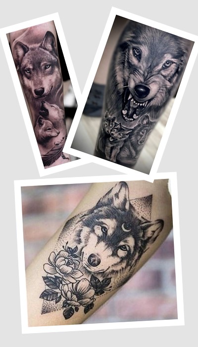 Дізнайтесь, що означає татуювання вовчиця