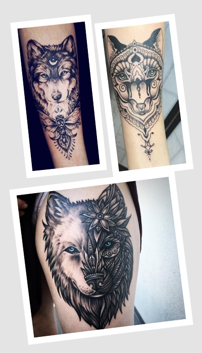 символізм тату вовчиця