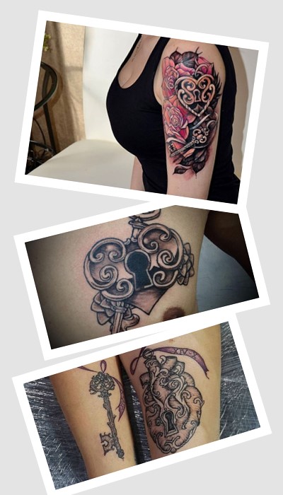 значення Татуювання замок і ключ