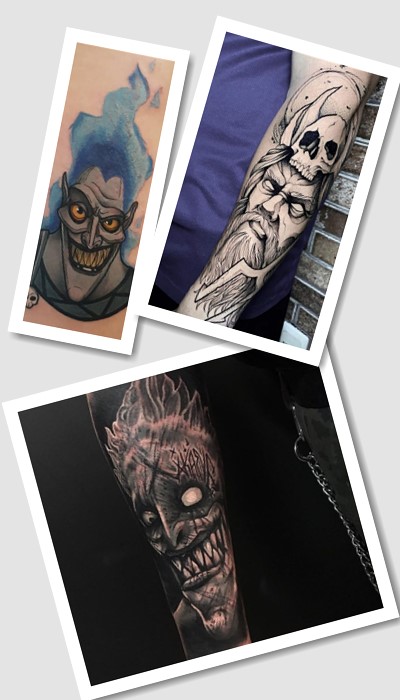 тату бог Аїд
