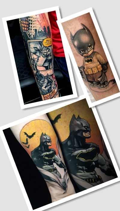 Кому підійде тату із супергероєм Бетменом