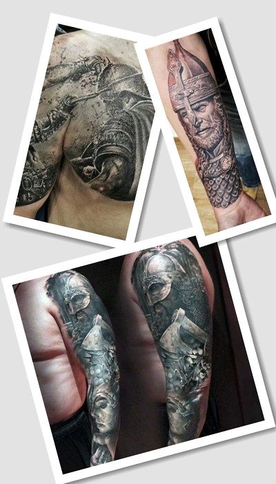 татуювання богатир у Києві
