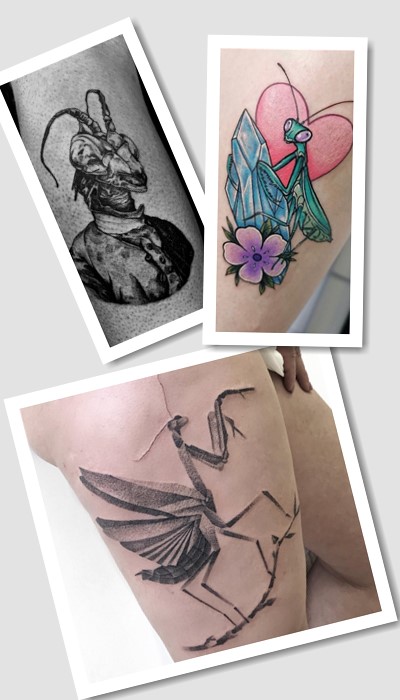 кому підійде татуювання богомол